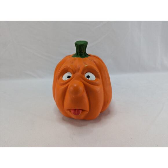 Rare 1988 Hyman Halloween Pumpkin Used Htf Decor - Picture 1 of 11